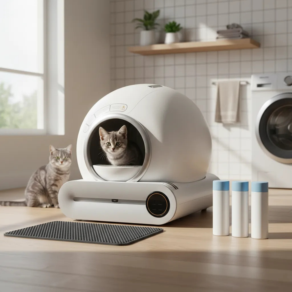 ARENERO GATOS AUTOMATICO ALTA TECNOLOGIA