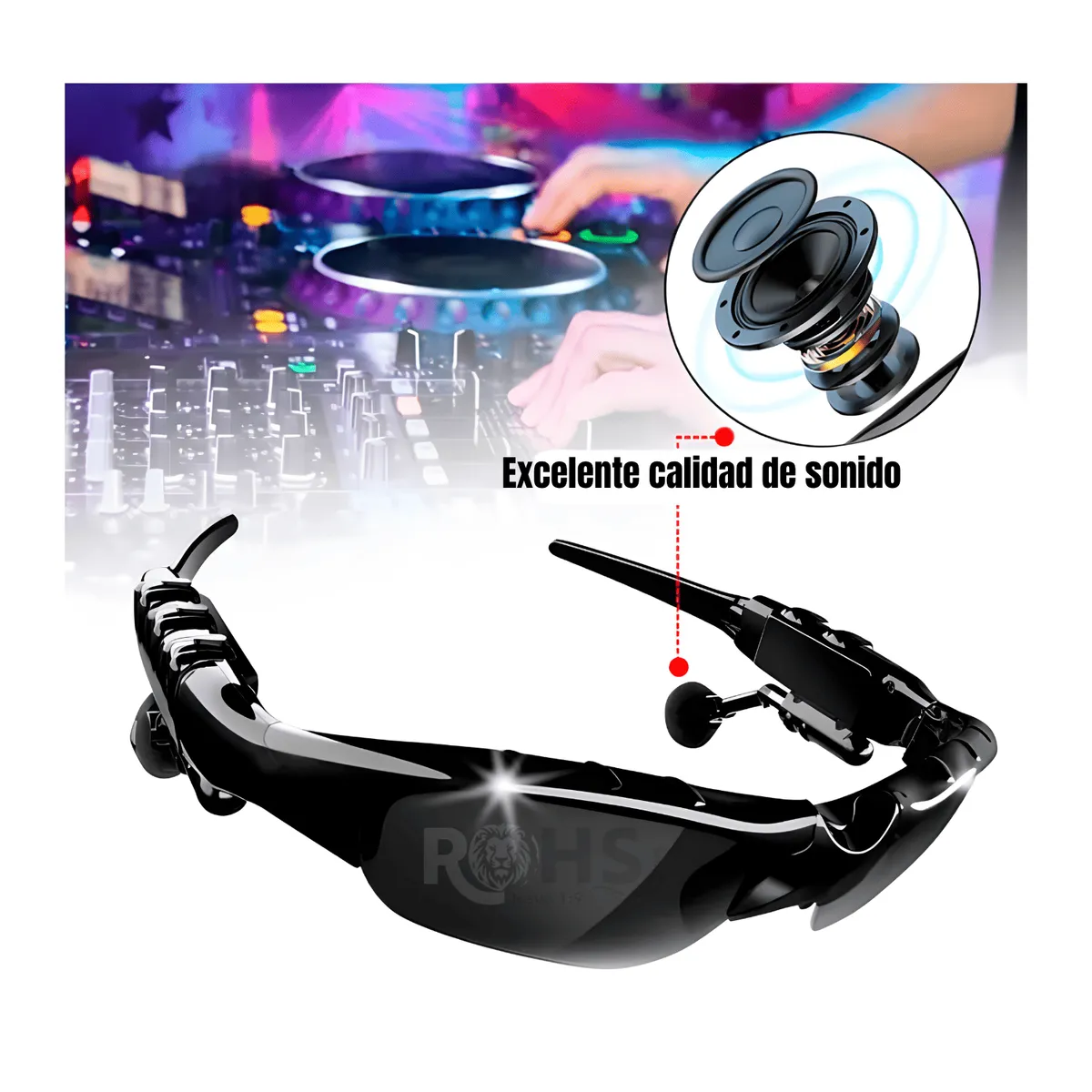 GAFAS CON AUDIFONOS EM